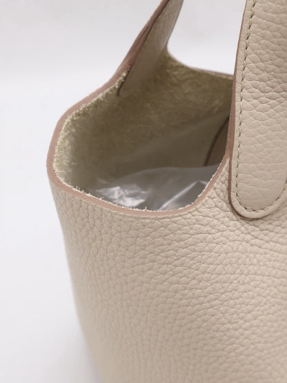 HERMES Picotin 18 - Beton 8L 冰川白金 U