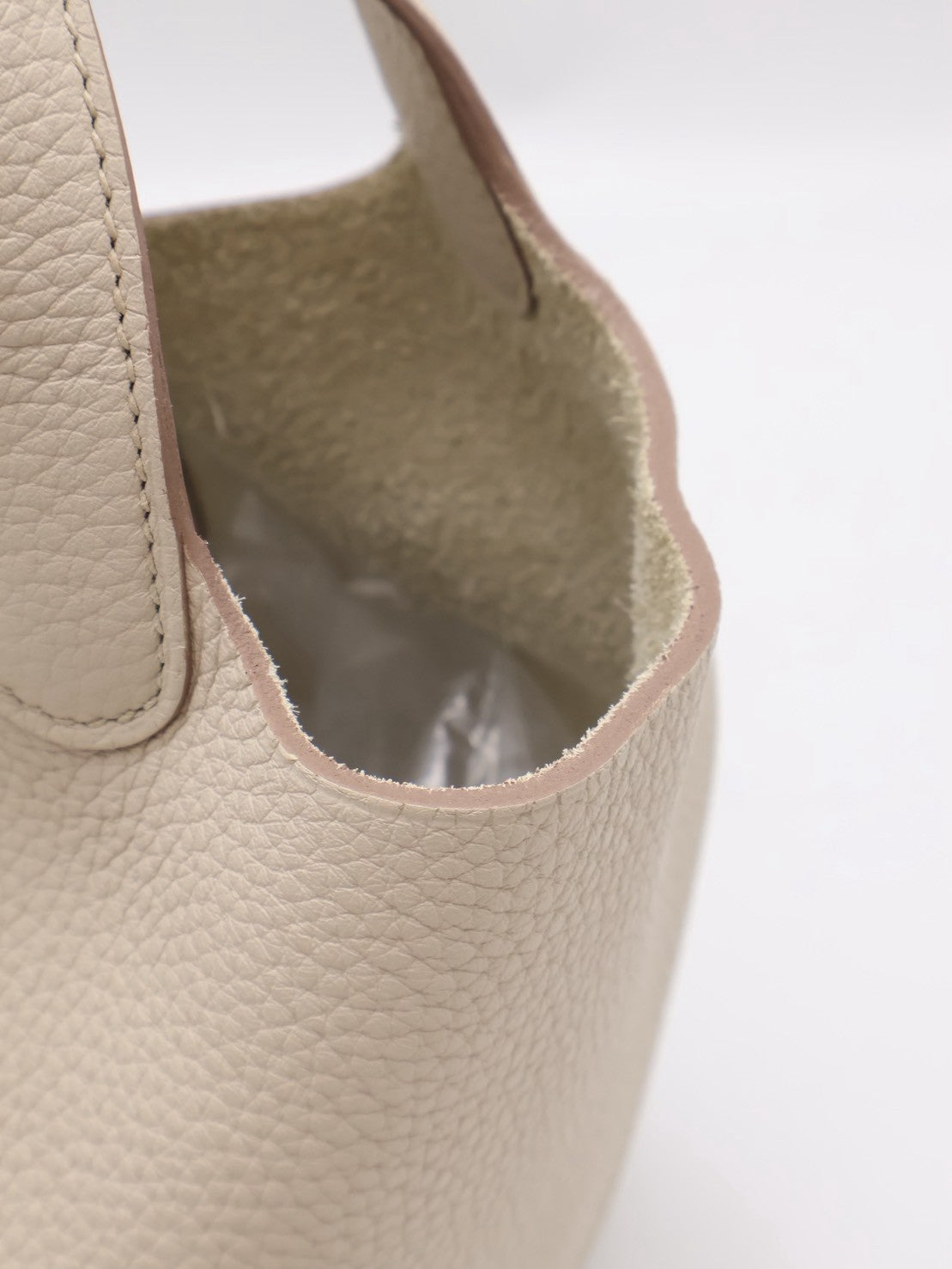 HERMES Picotin 18 - Beton 8L 冰川白金 U