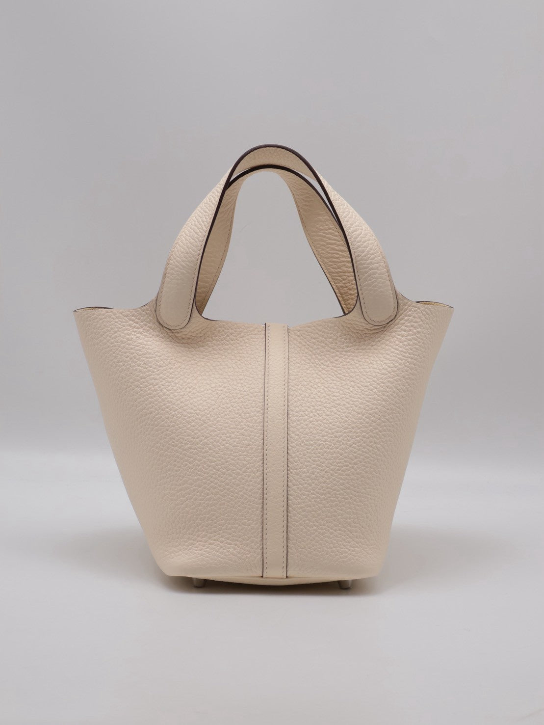 HERMES Picotin 18 - Nata I2 奶油白銀 U
