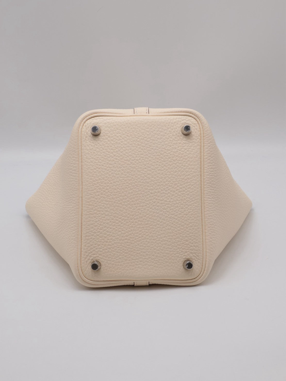HERMES Picotin 18 - Nata I2 奶油白銀 U