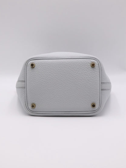 HERMES Picotin 18 - Bleu Pale 08 聖杯藍金 Z