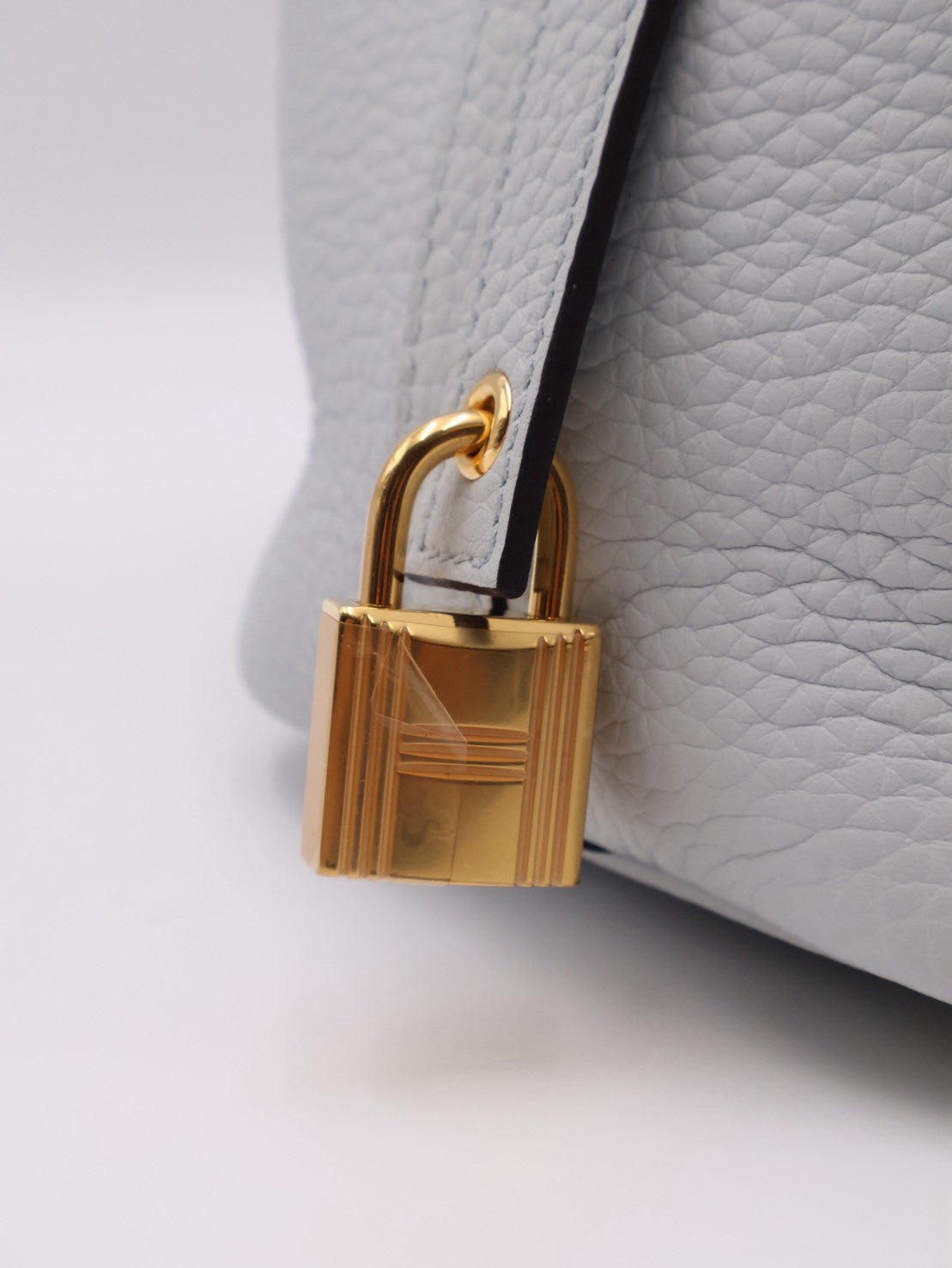 HERMES Picotin 18 - Bleu Pale 08 聖杯藍金 Z