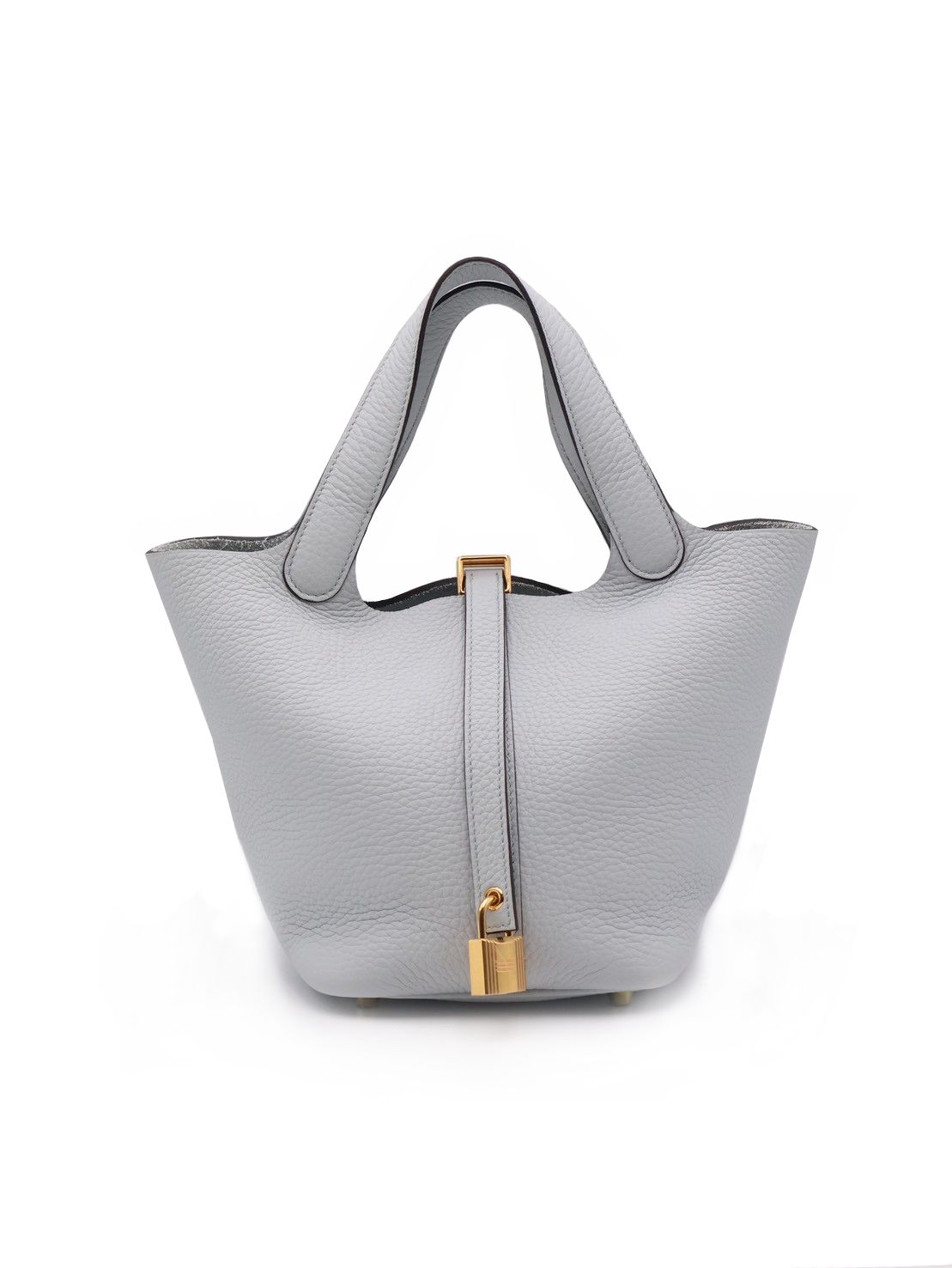 HERMES Picotin 18 - Bleu Pale 08 聖杯藍金 Z