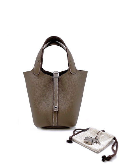 HERMES Picotin 18 - Etoupe 18 大象灰銀