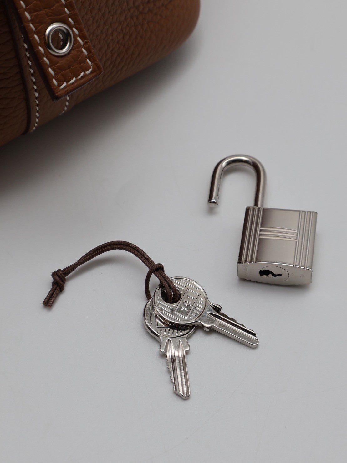 HERMES Picotin 18 - 金棕銀 B