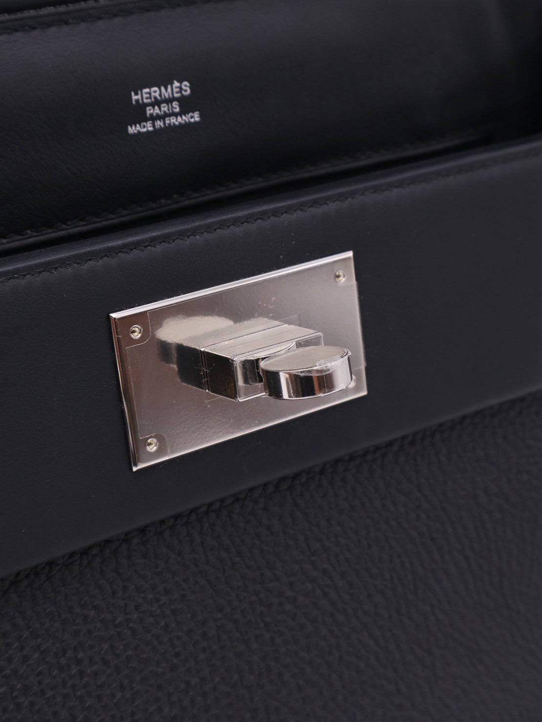 HERMES Mini 24/24 - Noir 89 黑銀 G