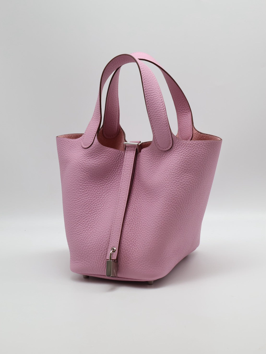 HERMES Picotin 18 - 錦葵紫銀 U