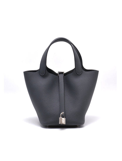 HERMES Picotin 18 - Gris Misty H0 霧霾灰銀 K