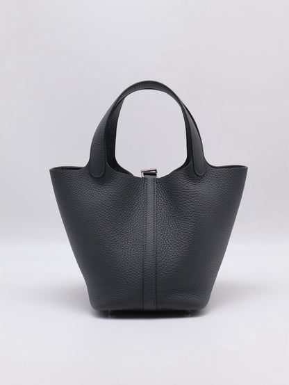 HERMES Picotin 18 - Gris Misty H0 霧霾灰銀 K