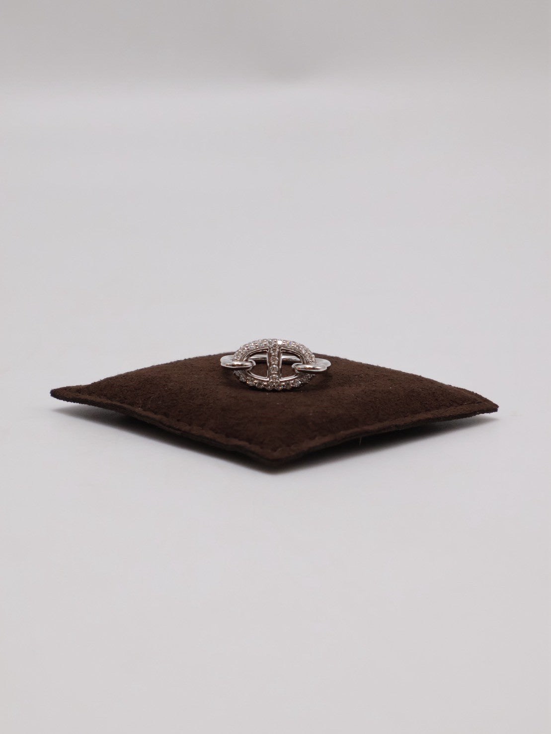 HERMES Farandole 18K白金鑽石戒指 - 49 0.45carat
