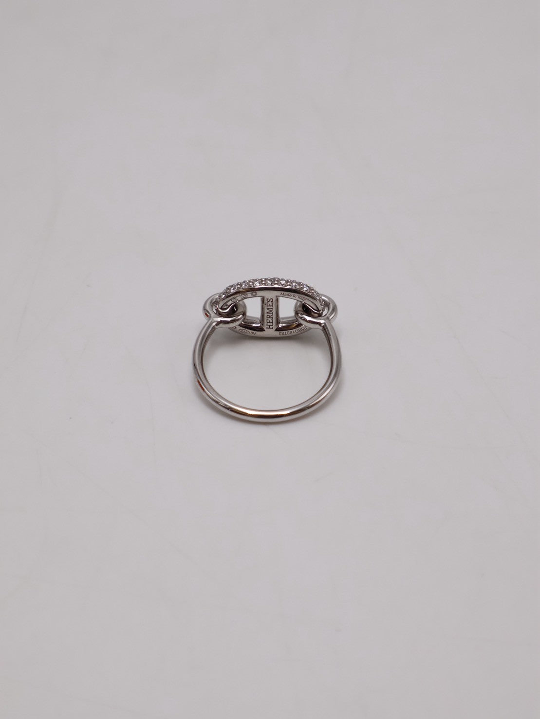 HERMES Farandole 18K白金鑽石戒指 - 49 0.45carat
