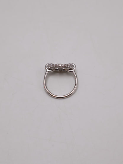 HERMES Farandole 18K白金鑽石戒指 - 49 0.45carat