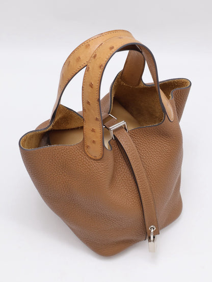 HERMES Picotin 18 Touch - Alezan 3G 栗子銀 U