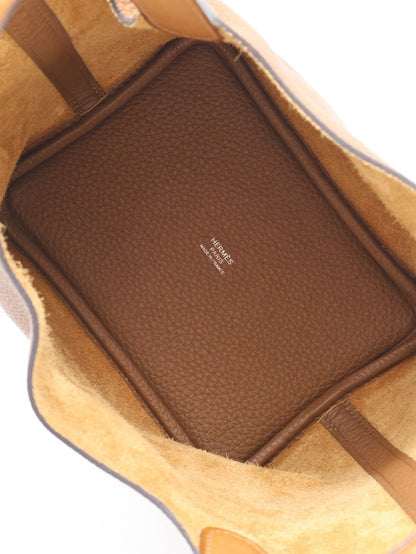 HERMES Picotin 18 Touch - Alezan 3G 栗子銀 U