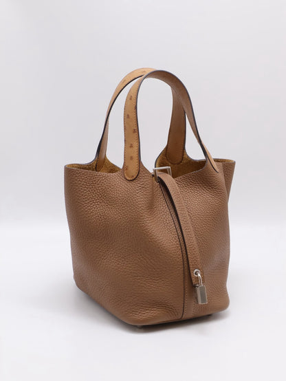 HERMES Picotin 18 Touch - Alezan 3G 栗子銀 U