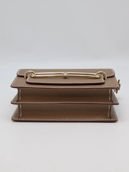 HERMES Mini Roulis - Etoupe 18 大象灰銀 K