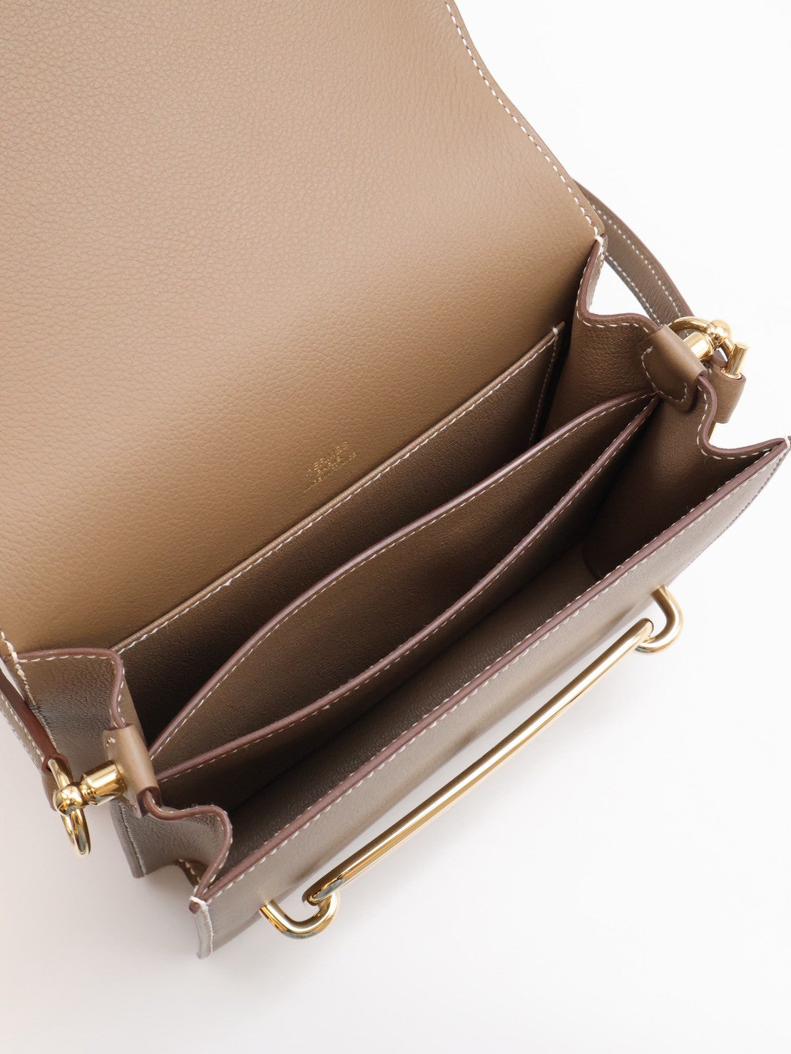 HERMES Mini Roulis - Etoupe 18 大象灰銀 K