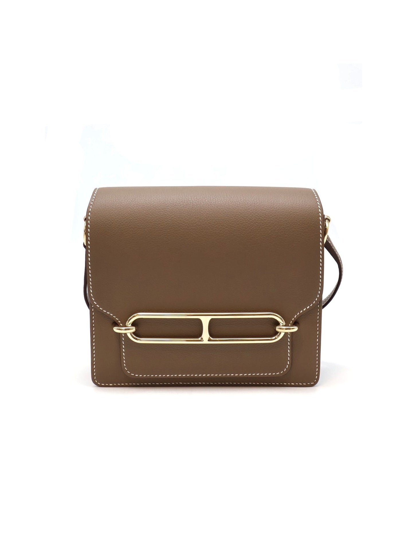 HERMES Mini Roulis - Etoupe 18 大象灰銀 K
