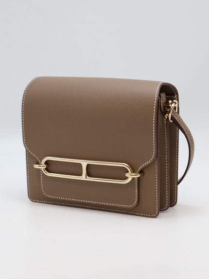 HERMES Mini Roulis - Etoupe 18 大象灰銀 K