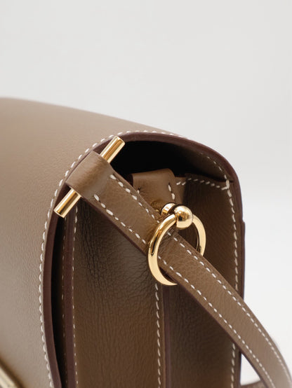 HERMES Mini Roulis - Etoupe 18 大象灰銀 K