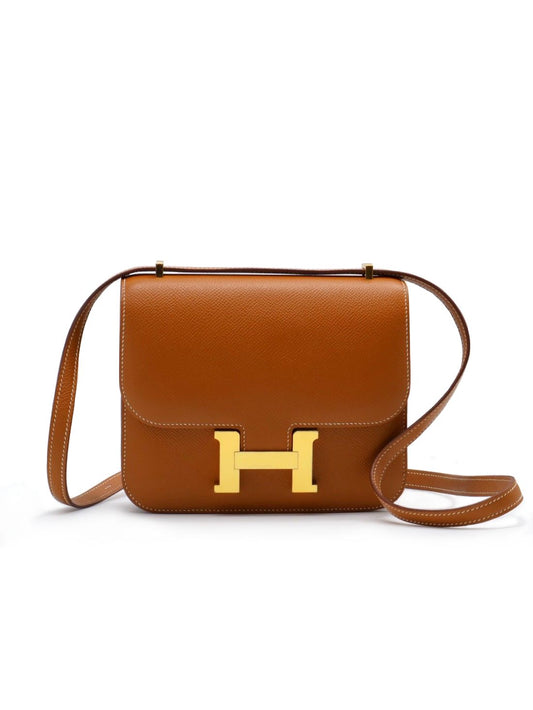 HERMES Mini Constance 19 - Gold 37 金棕金 Z