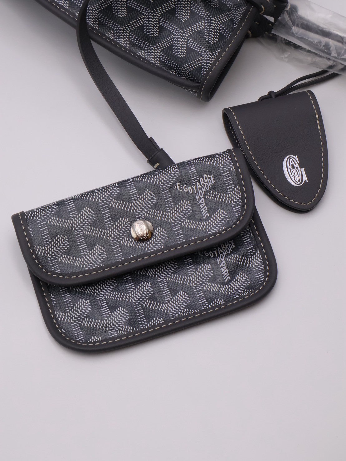 GOYARD 新版Anjou Mini Tote - 灰