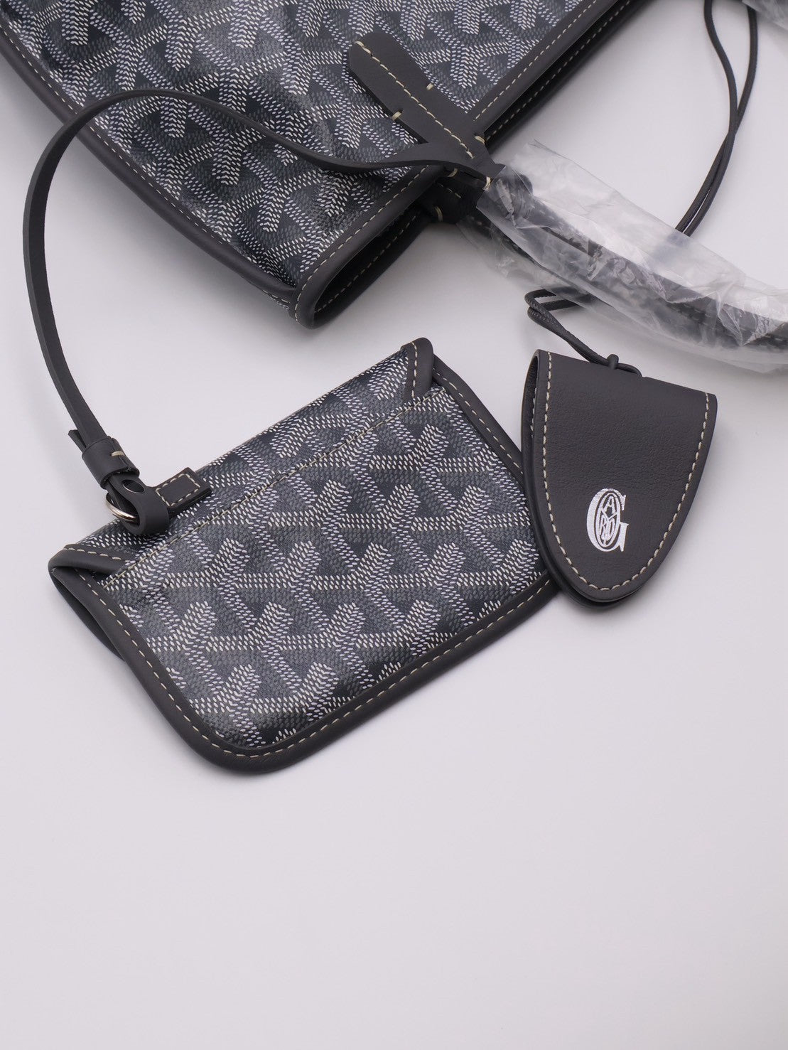 GOYARD 新版Anjou Mini Tote - 灰
