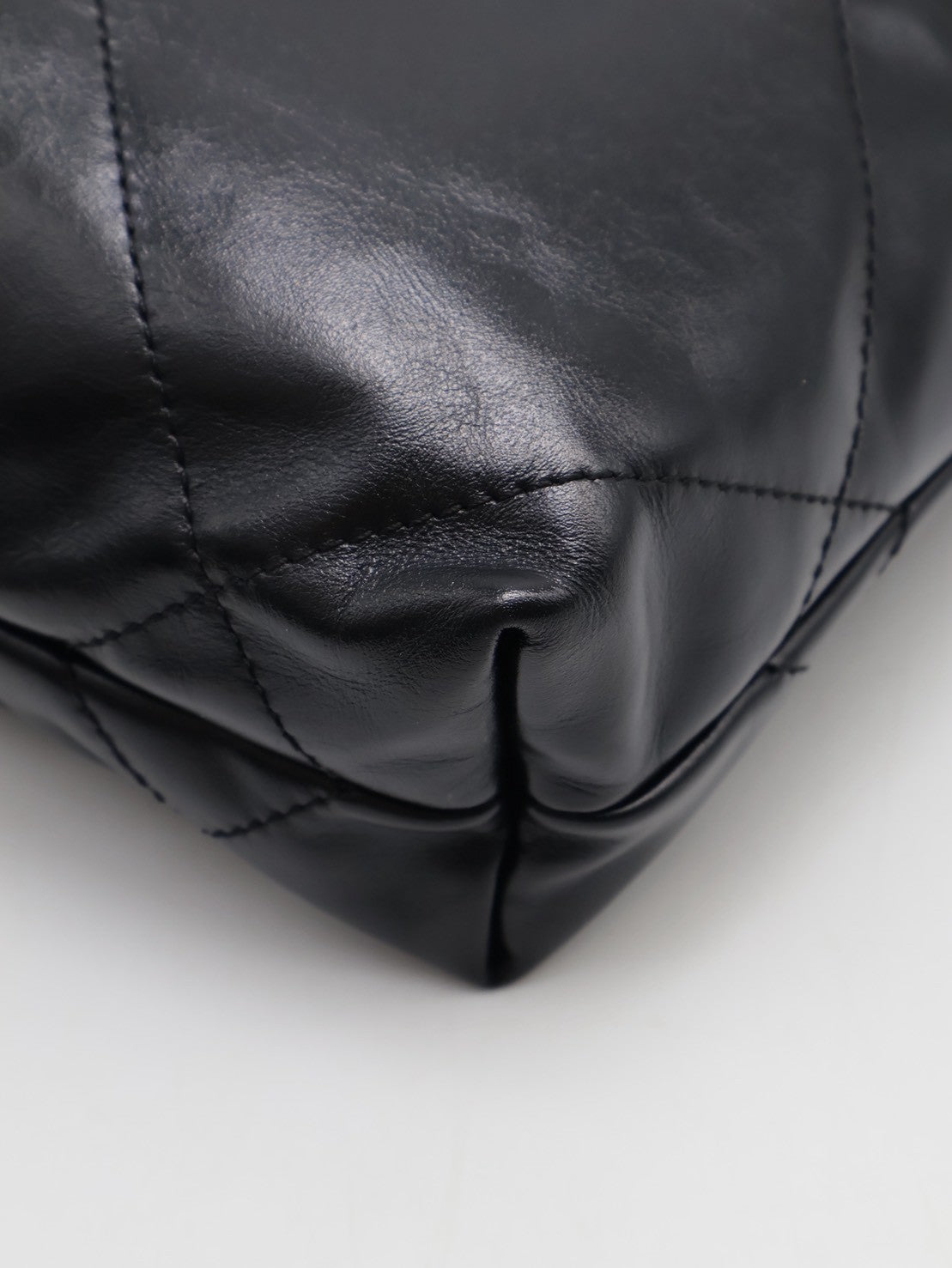 CHANEL 22 Mini Bag 珍珠雙C鍊 - 黑金