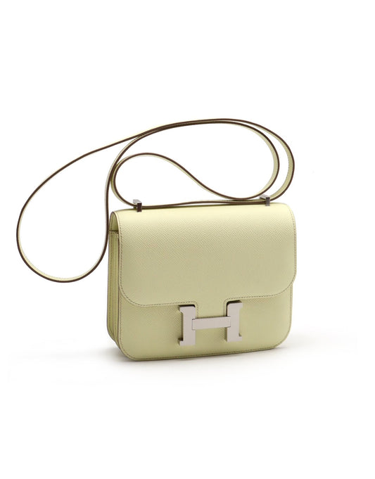 [限時95折]HERMES Mini constance 19 - 米爾頓黃銀 W