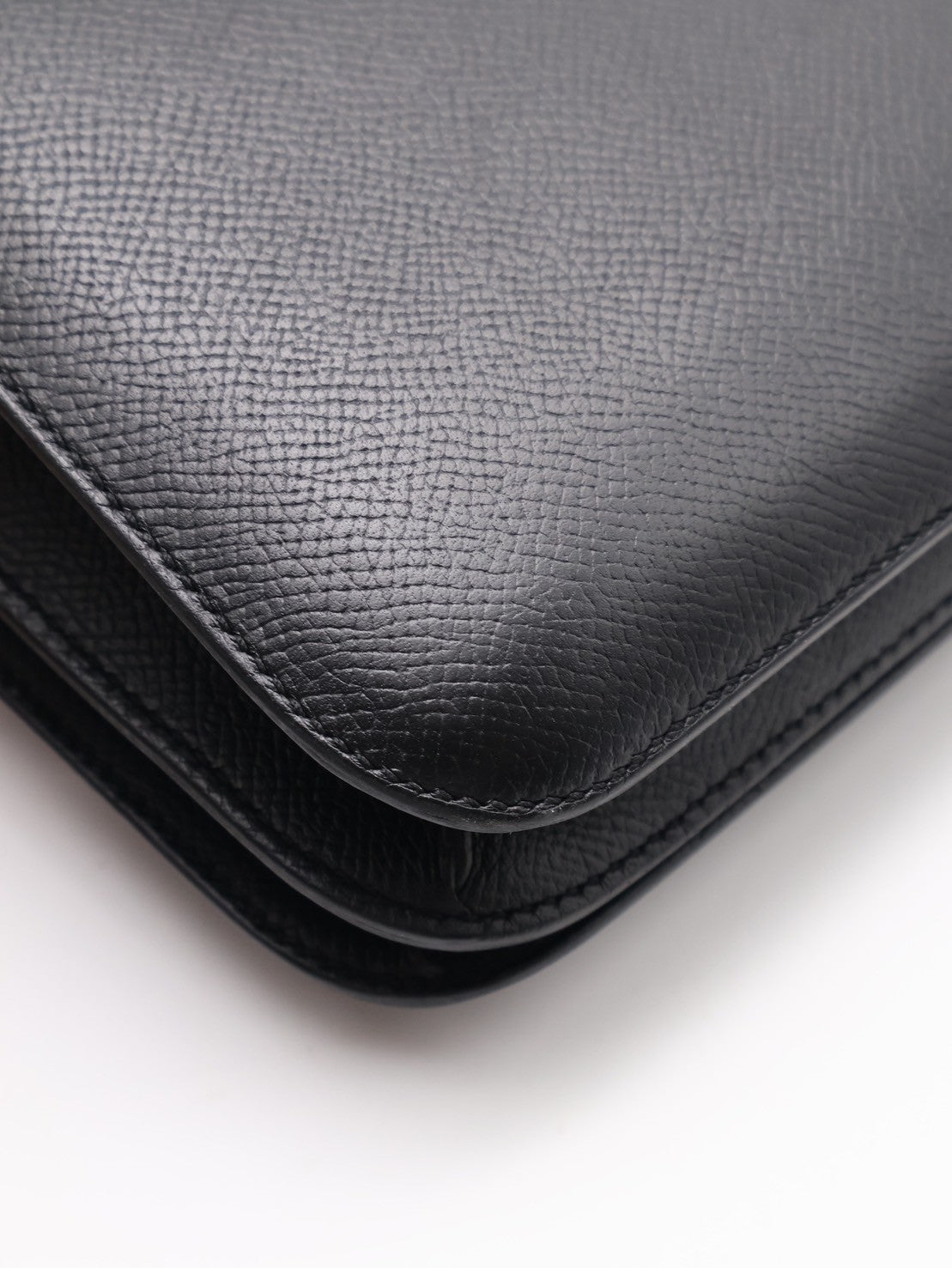 HERMES Mini constance 19 - 黑銀 C