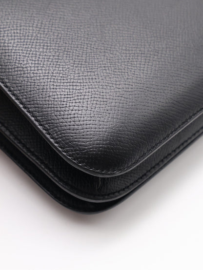 HERMES Mini constance 19 - 黑銀 C
