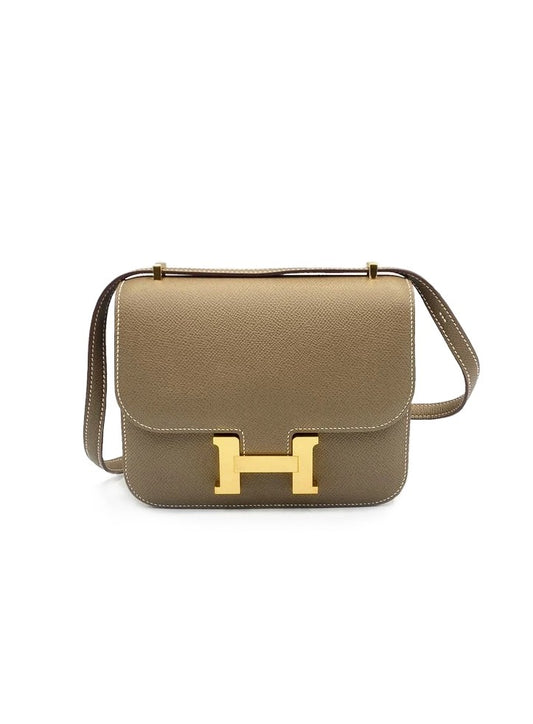 HERMES Mini Constance 19 - 灰金