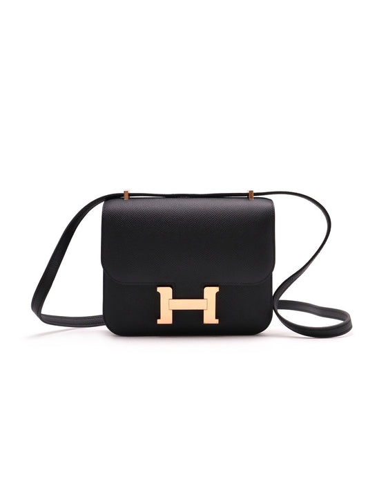 HERMES Mini constance 19 - 黑玫瑰金