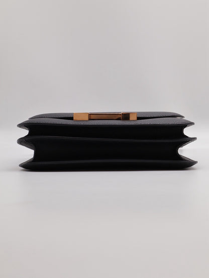HERMES Mini constance 19 - 黑玫瑰金