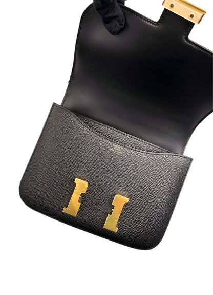 HERMES Mini Constance 19 - 黑金
