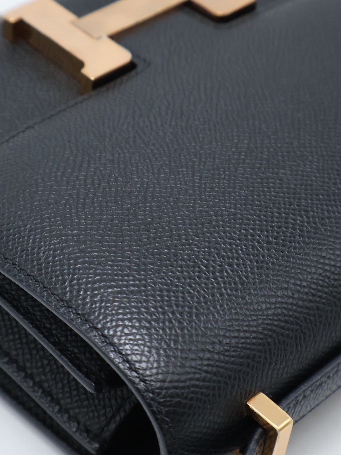 HERMES Mini Constance 19 - 黑玫瑰金 W