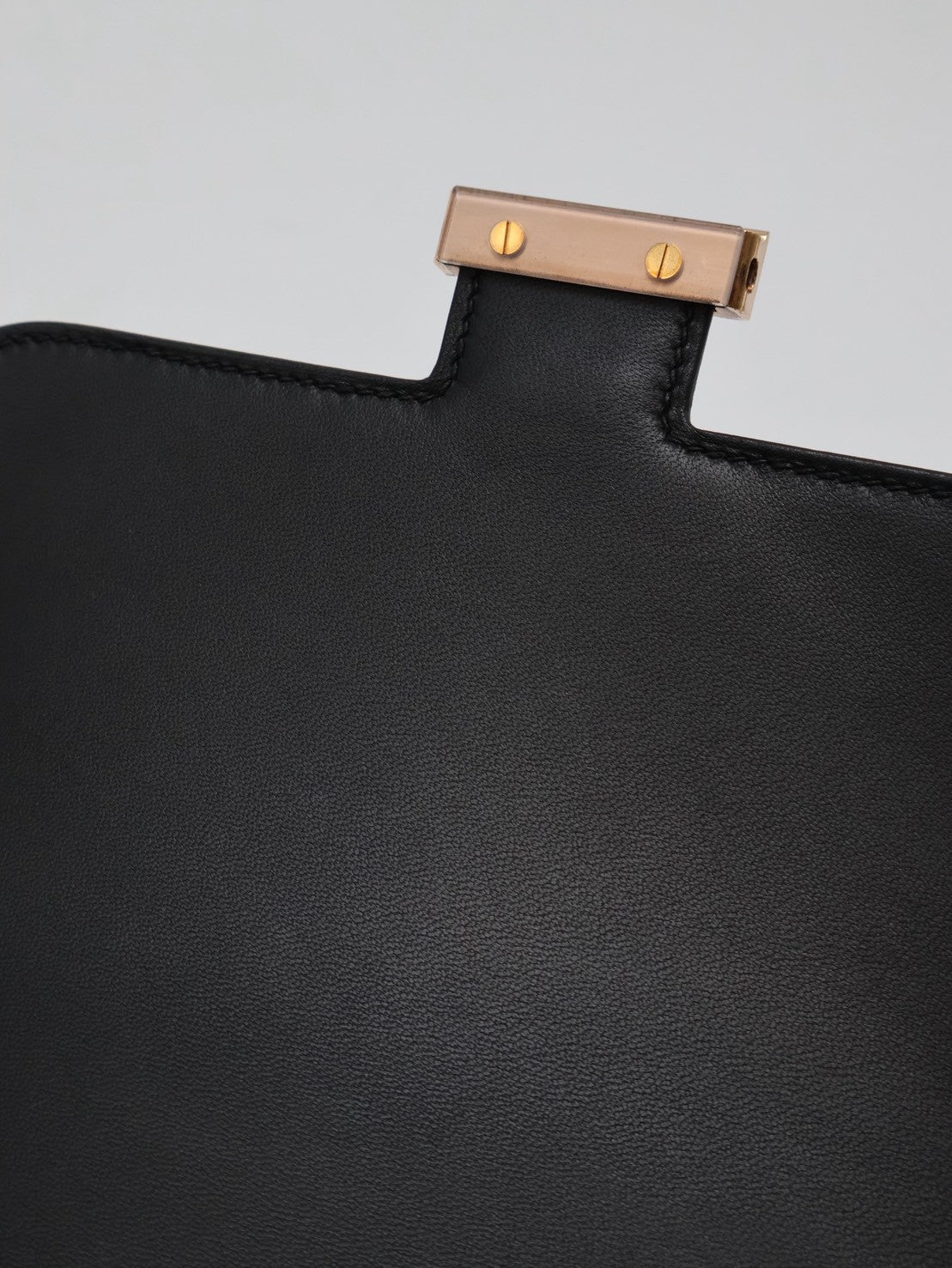 HERMES Mini Constance 19 - 黑玫瑰金 W