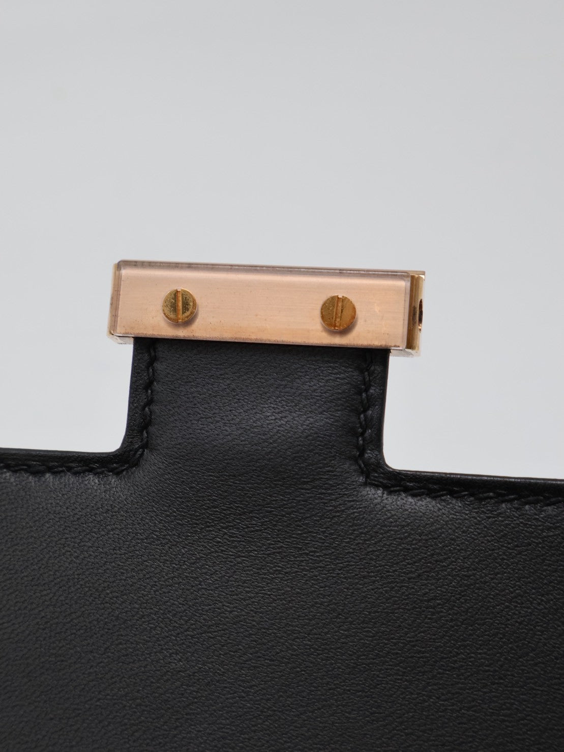 HERMES Mini Constance 19 - 黑玫瑰金 W