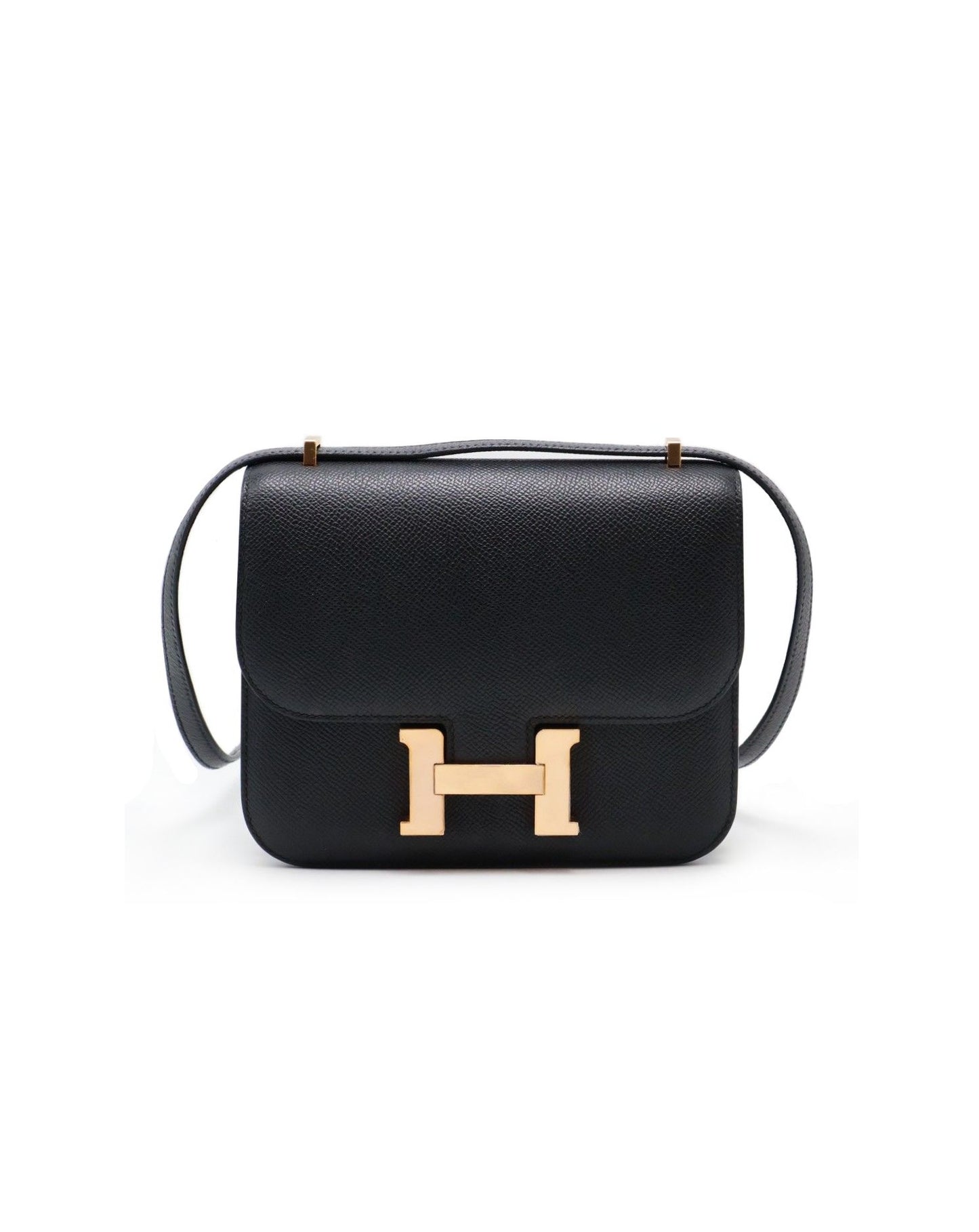 HERMES Mini Constance 19 - 黑玫瑰金 W