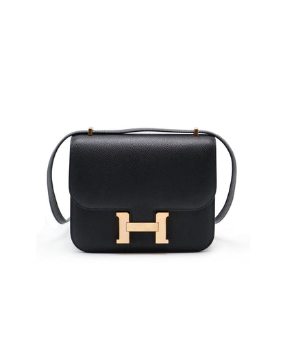 HERMES Mini Constance 19 - 黑玫瑰金 W