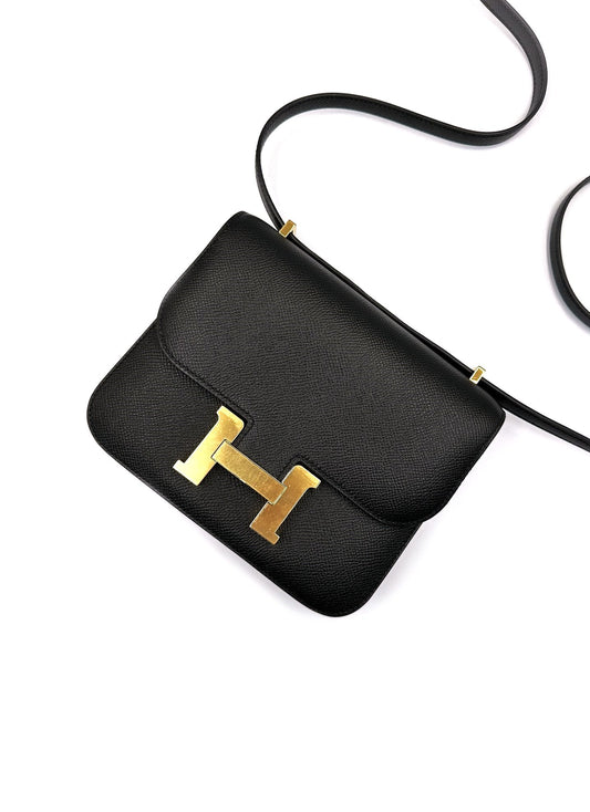 HERMES Mini Constance 19 - 黑金