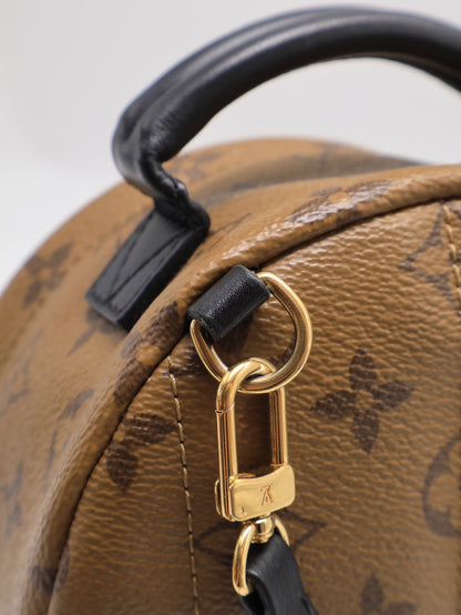 LOUIS VUITTON 拚色老花迷你後背包
