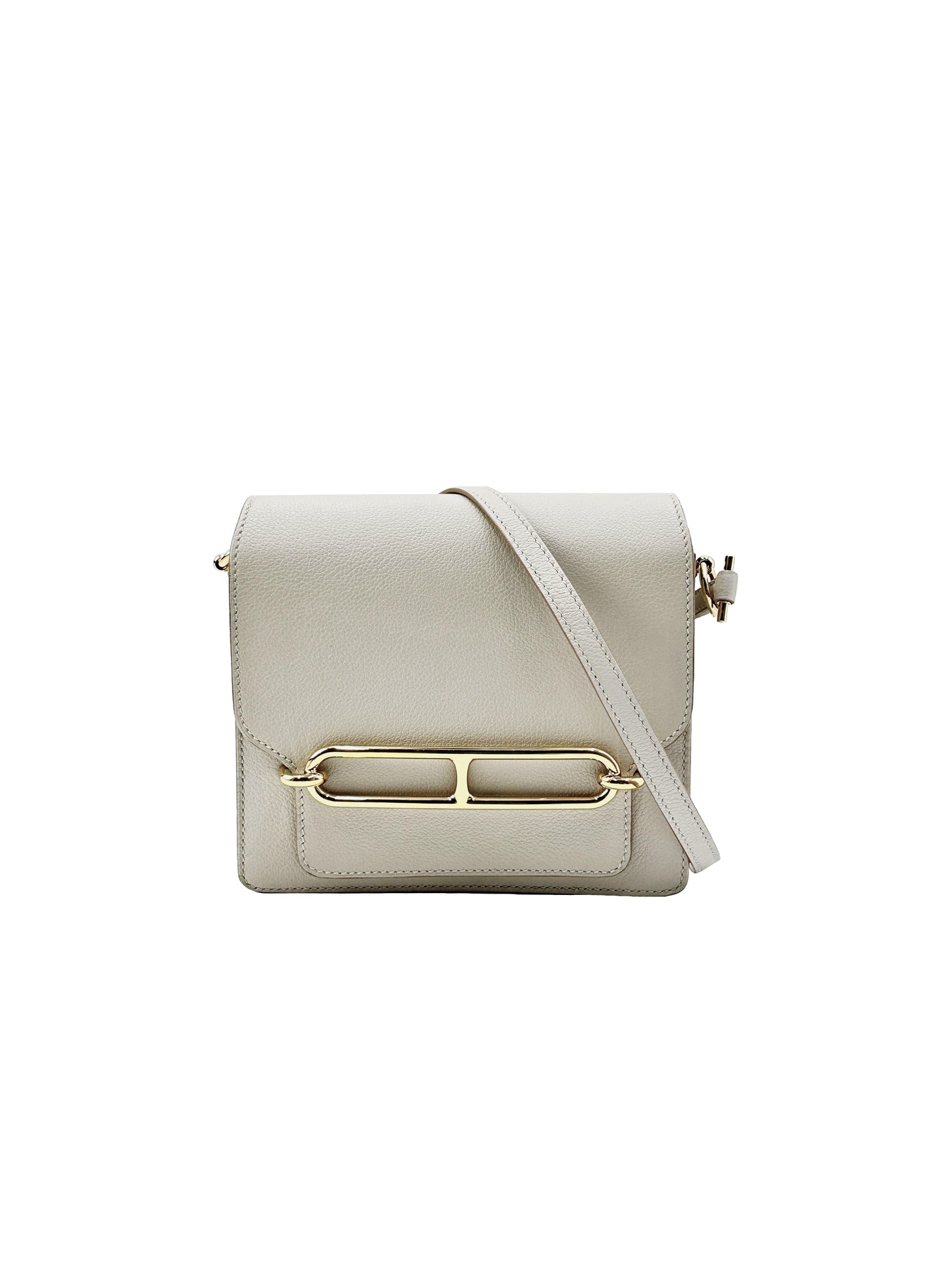 HERMES Mini roulis - 冰川白金