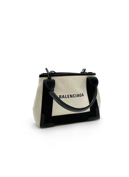 Balenciaga Navy手提包 - 小號