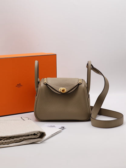 HERMES Mini lindy ll - 馬爾法米金 W