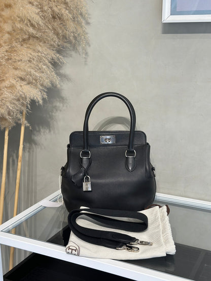 HERMES Toolbox牛奶盒子 20 - Noir 89 黑銀 🄺