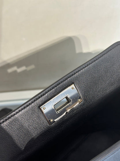 HERMES Toolbox牛奶盒子 20 - Noir 89 黑銀 🄺