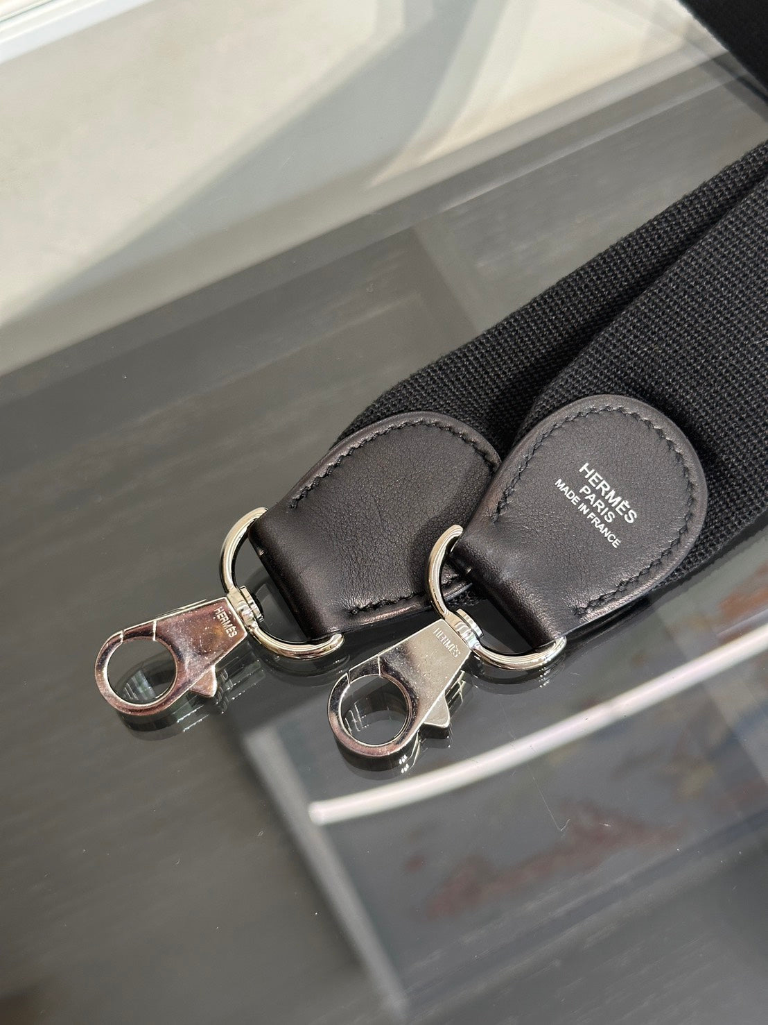 HERMES Toolbox牛奶盒子 20 - Noir 89 黑銀 🄺