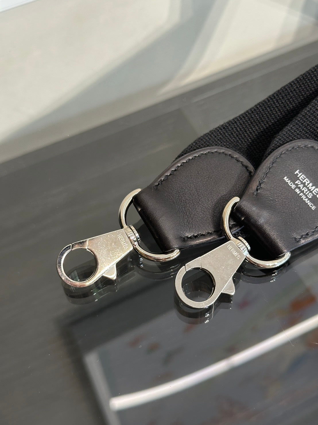 HERMES Toolbox牛奶盒子 20 - Noir 89 黑銀 🄺