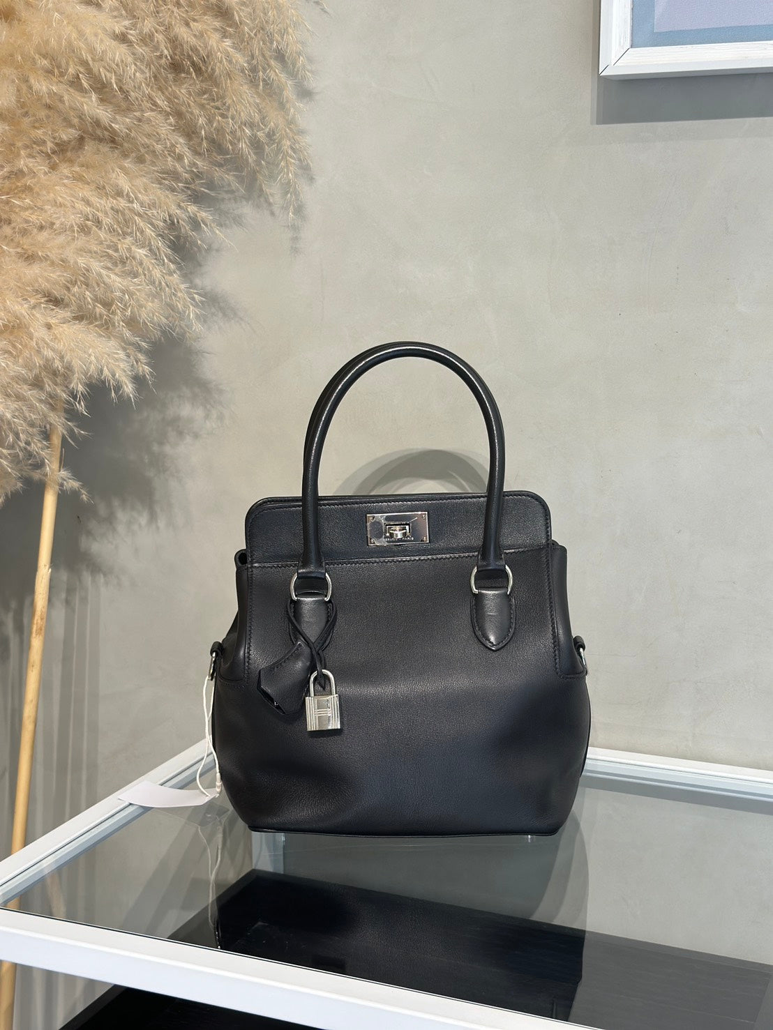 HERMES Toolbox牛奶盒子 20 - Noir 89 黑銀 🄺
